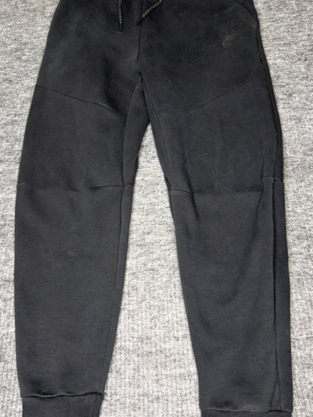 Nike Tech Fleece Joggers Men's Medium Black Tapered Sweatpants